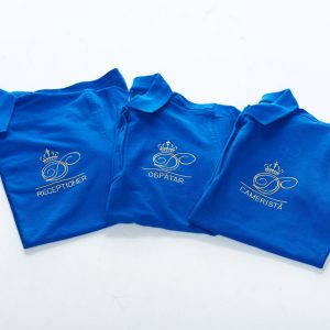 Tricou polo albastru