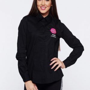 camasa dama brodata logo