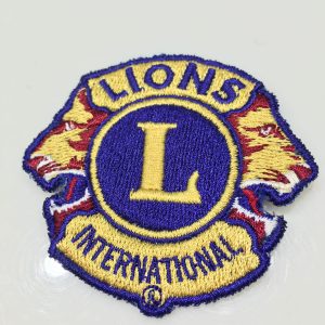 logo brodat lion