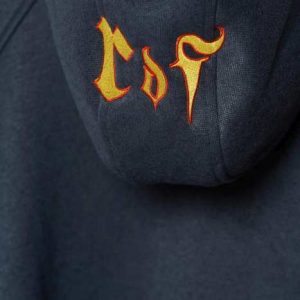 roata de foc hanoras brodat