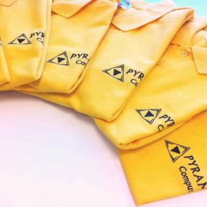 set tricouri polo brodate