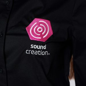 sound creation logo brodat