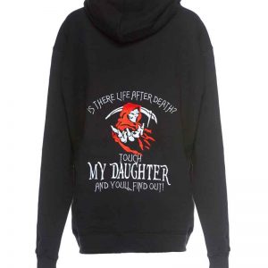 hanorac negru broderie