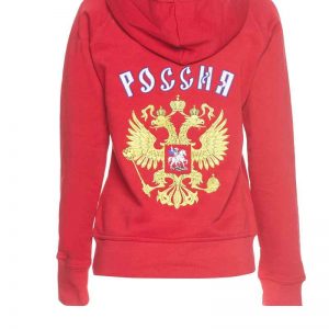 hanorac rosu broderie personalizata